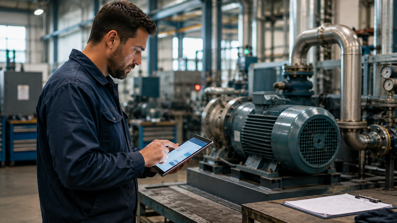 Beeld bij het artikel over industrieel onderhoud en uptime