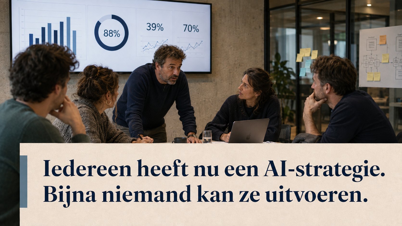 Beeld bij het artikel over AI-strategie en uitvoering