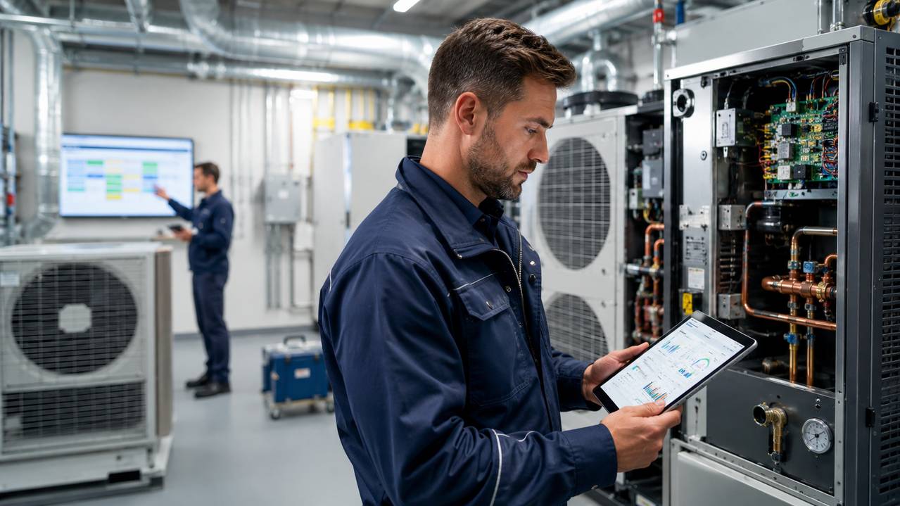 Beeld bij het artikel over marge per techniekeruur in HVAC